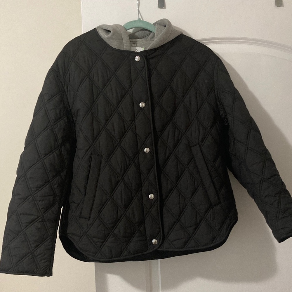 Sam Edelman Black Quilted Jacket